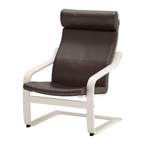 ПОЭНГ Кресло - Глосе темно-коричневый, Глосе темно-коричневый