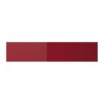 АБСТРАКТ Фронтальная панель ящика - глянцевый красный, 80x13 см