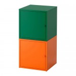 ЛИКСГУЛЬТ Комбинация д/хранения - темно-зеленый/оранжевый