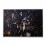 BJÖRKSTA картина с рамой Огни Нью-Йорка/цвет алюминия 200x140 cm