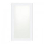 РУБРИК Стеклянная дверь - матовое стекло/алюминий, 30x70 см РУБРИК Стеклянная дверь - матовое стекло/алюминий, 30x70 см