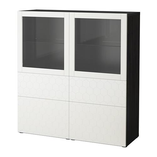 BESTÅ комбинация д/хранения+стекл дверц BESTÅ комбинация д/хранения+стекл дверц