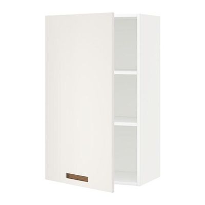 МЕТОД Шкаф навесной с полкой - 60x100 см, Мэрста белый, белый