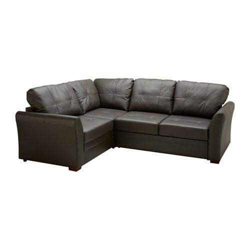 ГЕССБЕРГ Угл див-кров c модулем д хран, лев - Глосе/Бумстад темно-коричневый