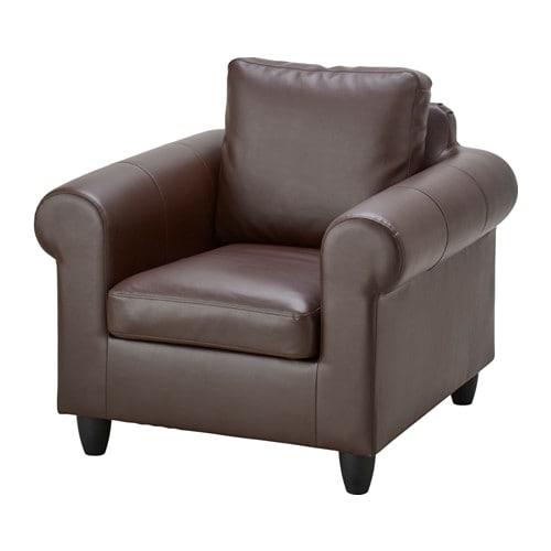 ФИКСХУЛЬТ Кресло - Кимстад темно-коричневый