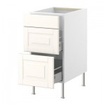 ФАКТУМ Напольный шкаф д/мусорн контейнеров - Лидинго белый с оттенком ФАКТУМ Напольный шкаф д/мусорн контейнеров - Лидинго белый с оттенком