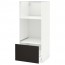 МЕТОД / МАКСИМЕРА Высокий шкаф с ящиком д/духовки/СВЧ - белый