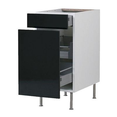 ФАКТУМ Напольн шкаф/выдвижн секц/ящик - Абстракт черный, 60 см ФАКТУМ Напольн шкаф/выдвижн секц/ящик - Абстракт черный, 60 см