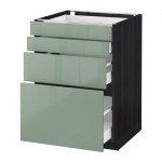 METOD/MAXIMERA напольн шкаф 4 фронт панели/4 ящика METOD/MAXIMERA напольн шкаф 4 фронт панели/4 ящика