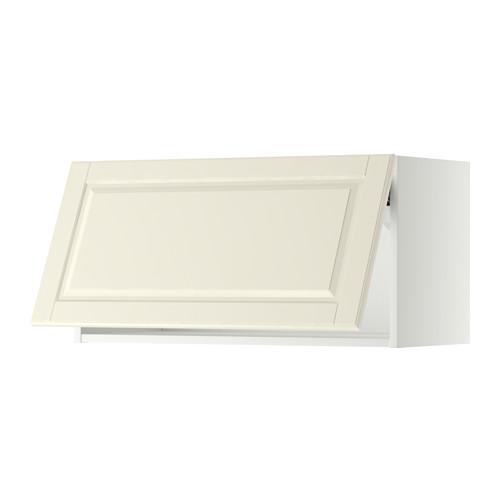 МЕТОД Горизонтальный навесной шкаф - белый, Будбин белый с оттенком, 80x40 см