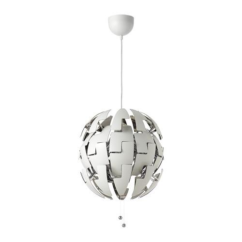 IKEA PS 2014 подвесной светильник белый/серебристый