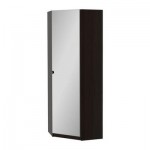 ПАКС Гардероб угловой - Викедаль , черно-коричневый, 73/73x60x201 см, ПАКС Гардероб угловой - Викедаль , черно-коричневый, 73/73x60x201 см,