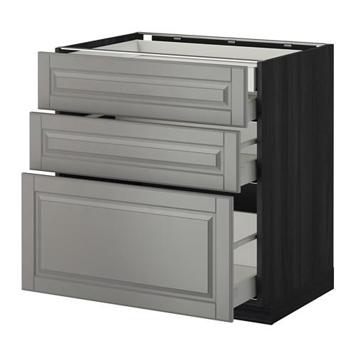 МЕТОД Нплн шк 3 фрнт/2нзк/1срд/1вс ящ - под дерево черный, Будбин серый, 80x60 см МЕТОД Нплн шк 3 фрнт/2нзк/1срд/1вс ящ - под дерево черный, Будбин серый, 80x60 см