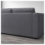 ВИМЛЕ 5-местный угловой диван - Гуннаред классический серый
