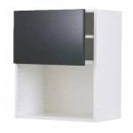 ФАКТУМ Навесной шкаф для СВЧ-печи - Абстракт черный, 60x70 см