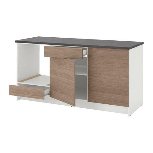 КНОКСХУЛЬТ Напольный шкаф с дверцами и ящиком