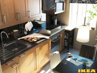 Интерьер кухни IKEA