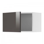 ФАКТУМ Шкаф для вытяжки - Абстракт серый, 60x35 см