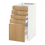 METOD/MAXIMERA напольный шкаф с 5 ящиками оцинковка