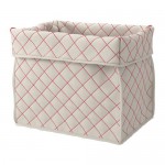 СКУББАРЕ Корзина - неокрашенный/красный