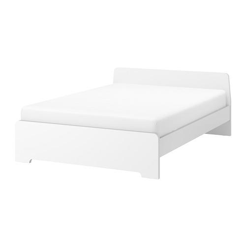 ASKVOLL каркас кровати белый/Лонсет 160x200 cm