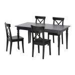 ИНГАТОРП / ИНГОЛЬФ Стол и 4 стула ИНГАТОРП / ИНГОЛЬФ Стол и 4 стула