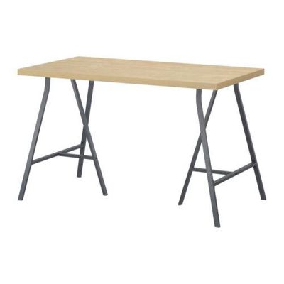 ВИКА АМУН/ВИКА ЛЕРБЕРГ Стол - под березу/серый