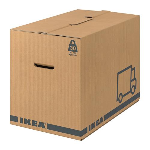 JÄTTENE упаковочная коробка коричневый