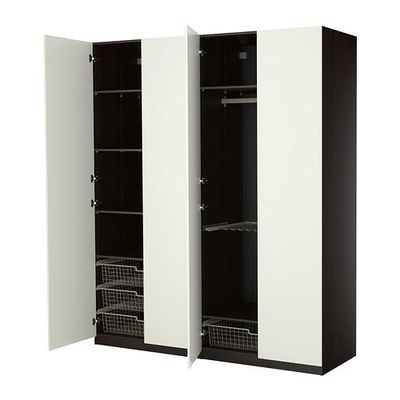 ПАКС Гардероб+внутр элементы - плавно закрывающиеся петли