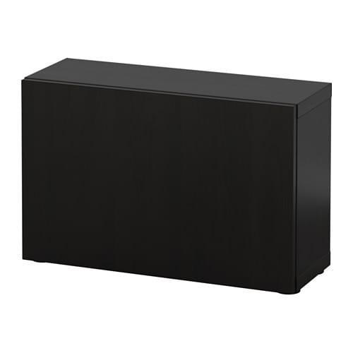 БЕСТО Стеллаж с дверью - черно-коричневый/Лаппвикен черно-коричневый БЕСТО Стеллаж с дверью - черно-коричневый/Лаппвикен черно-коричневый