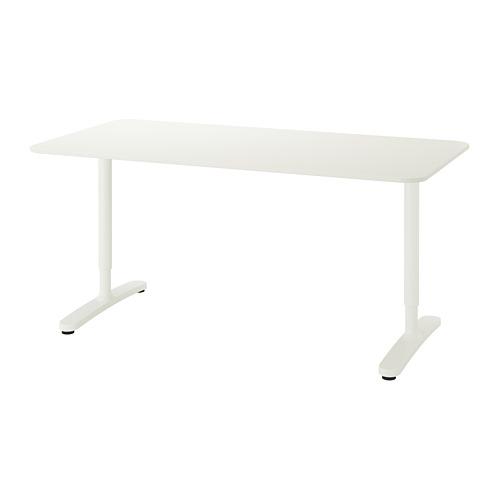 BEKANT письменный стол белый 80x160 cm