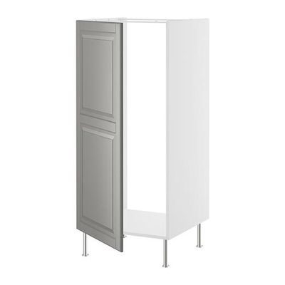 ФАКТУМ Высок шкаф д/холодильника - Лидинго серый