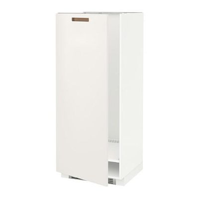 МЕТОД Высок шкаф д холодильн/мороз - 60x60x140 см, Мэрста белый, белый