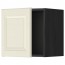 МЕТОД Шкаф навесной - под дерево черный, Будбин белый с оттенком, 40x40 см
