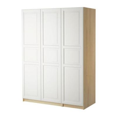 financieel Onvoorziene omstandigheden prieel PAX Garderobekast met 3 deuren - Birkeland wit, berk, 150x60x236 cm  (s19861235) - reviews, prijsvergelijkingen