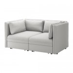 VALLENTUNA 2-местный модульный диван-кровать Оррста светло-серый