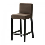 ХЕНРИКСДАЛЬ Стул барный - Дансбу классический коричневый, коричнево-чёрный, 63 см