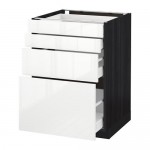 METOD/MAXIMERA напольн шкаф 4 фронт панели/4 ящика METOD/MAXIMERA напольн шкаф 4 фронт панели/4 ящика