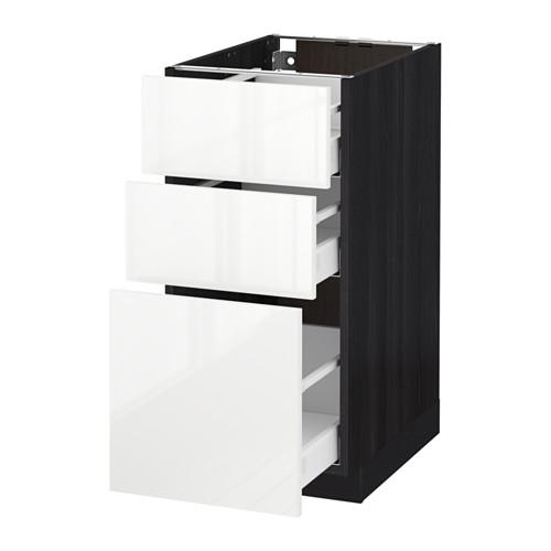 METOD/MAXIMERA напольный шкаф с 3 ящиками METOD/MAXIMERA напольный шкаф с 3 ящиками