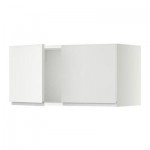 МЕТОД Навесной шкаф с 2 дверями - Нодста белый/алюминий, белый МЕТОД Навесной шкаф с 2 дверями - Нодста белый/алюминий, белый