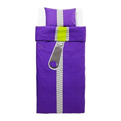 ВЭННЕРНА ДРАГКЕДЬЯ Пододеяльник и 1 наволочка - сиреневый