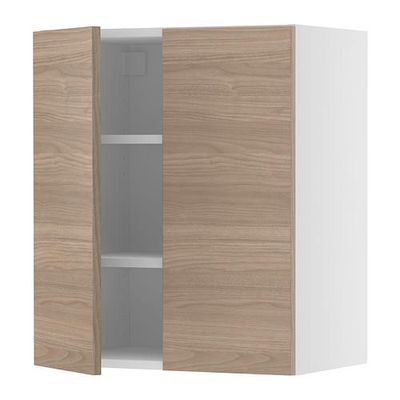 ФАКТУМ Навесной шкаф с 2 дверями - Софилунд светло-серый, 60x70 см