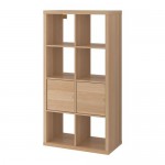 KALLAX стеллаж с дверцами