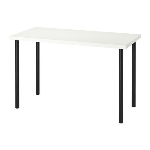 LINNMON/ADILS стол белый/черный