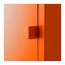 LIXHULT шкаф металлический/оранжевый