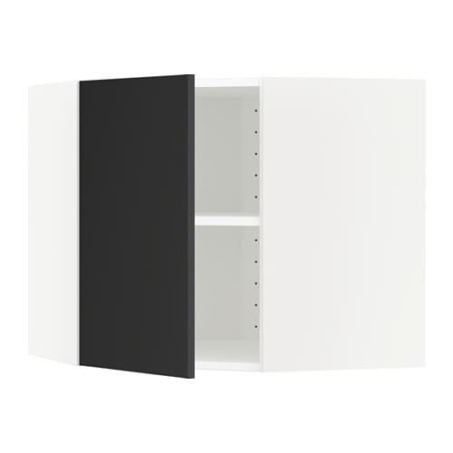 МЕТОД Угловой навесной шкаф с полками - белый, -, 68x60 см МЕТОД Угловой навесной шкаф с полками - белый, -, 68x60 см