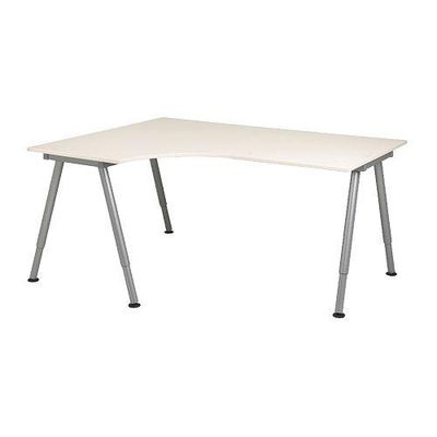 Onderzoek smeren Haarzelf Letter GALANT Corner desk left - white, A-frame foot (s99852114) - reviews,  price comparisons