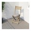 ASKHOLMEN садовый стул складной светло-коричневая морилка