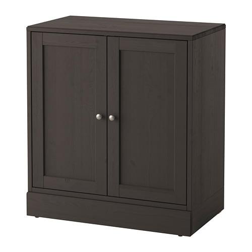 ХАВСТА Шкаф с цоколем - темно-коричневый ХАВСТА Шкаф с цоколем - темно-коричневый