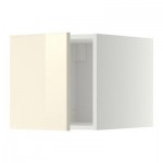 МЕТОД Верхний шкаф - Рингульт глянцевый кремовый, белый МЕТОД Верхний шкаф - Рингульт глянцевый кремовый, белый